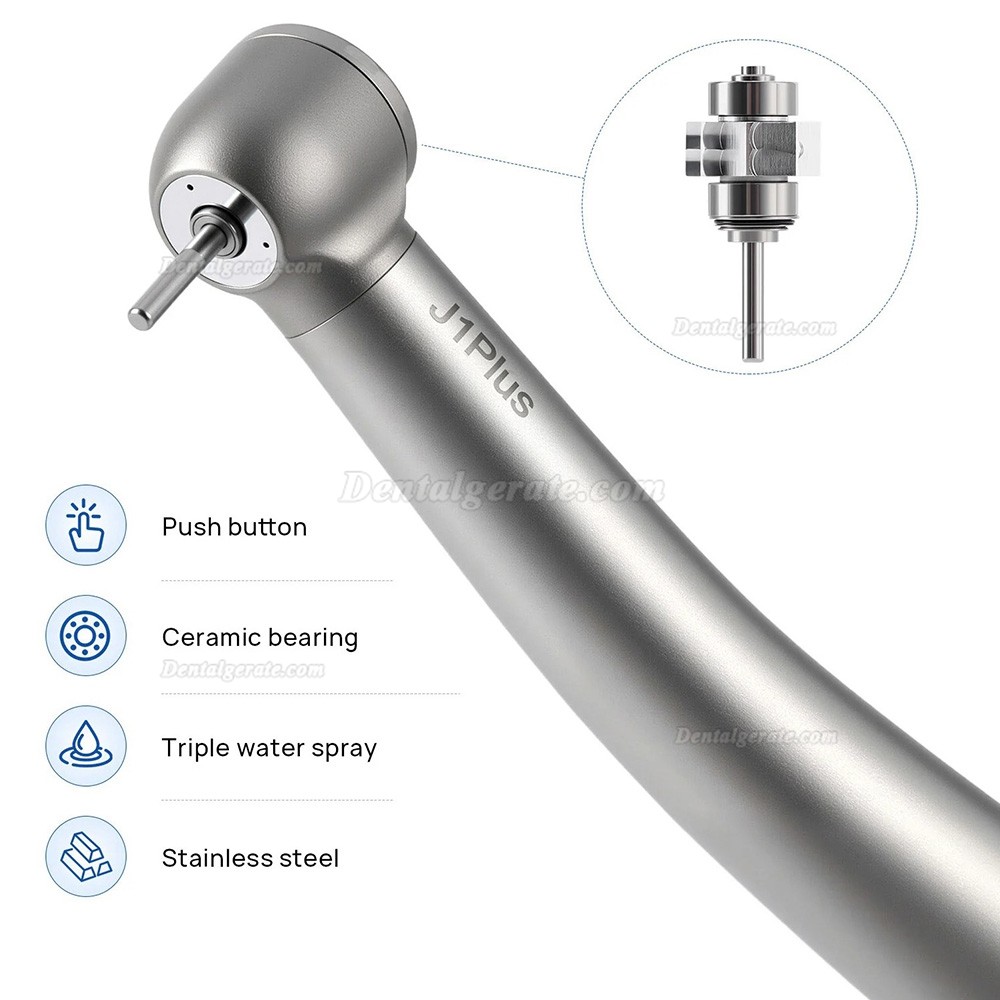 Jinme J1Plus Dental Turbinen Handst&uuml;ck Gro&szlig;kopf 4 Loch
